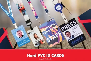 Farebný Plastový Foto ID Odznaky & PVC Zamestnancov Karty - Obe Strany Vytlačené Na Pracovisku, Návštevníkov, Dodávateľov