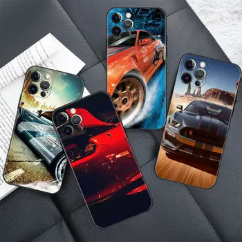 Puzdro pre iphone 11 13 12 pro max Kryt xr 7 8 Plus Funda XS X 14 5 5s SE2020 Coque 2019 Ford Mustang Shelby GT350