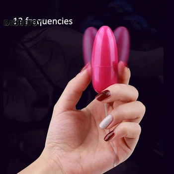 Mini vibrátory pre ženy vaginálne masáž 12 Rýchlostné Vibračné Vajíčko Sexuálne Hračky pre Ženy, Masturbácia, Stimulátor Klitorisu dildo